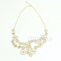 GARGANTILLA DORADA FLORES